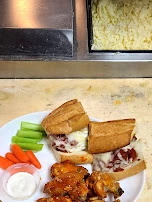 8 Wings and Meatball Sub